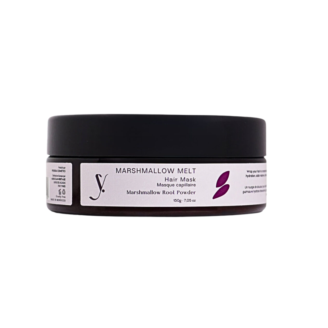 Yazine-Masque-Capillaire-Guimauve-150g Yazine Masque Capillaire Guimauve 150g – Image 1