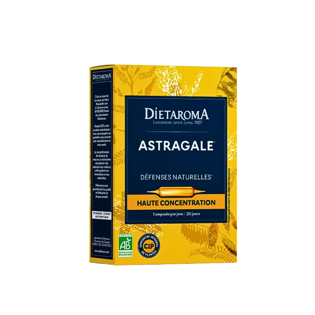 Dietaroma-Astragale-Ampoules-2010amp Dietaroma Astragale 20x10 Ampoules – Image 1