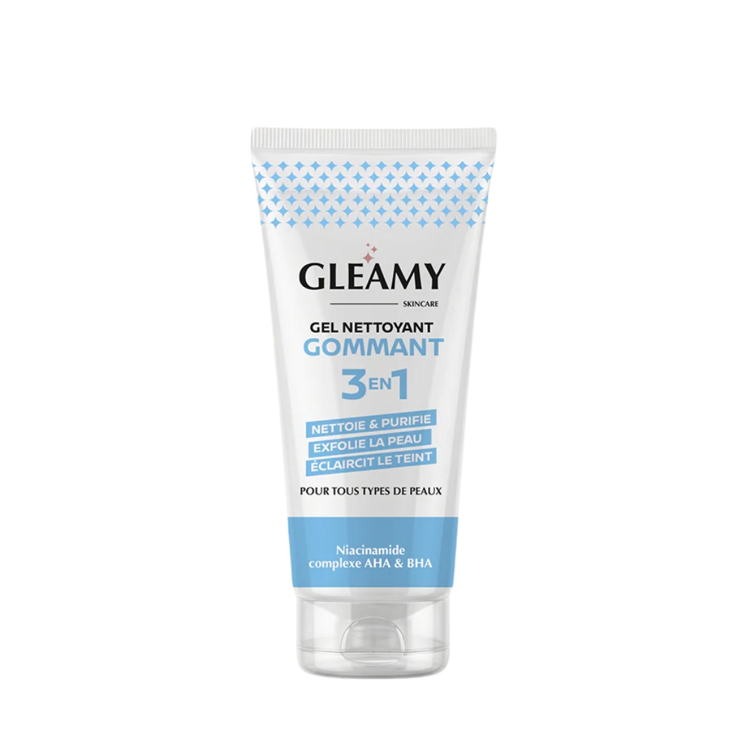 Gleamy-Gel-Gommant-3en1-200ml Gleamy Gel Gommant 3en1 200ml – Image 1