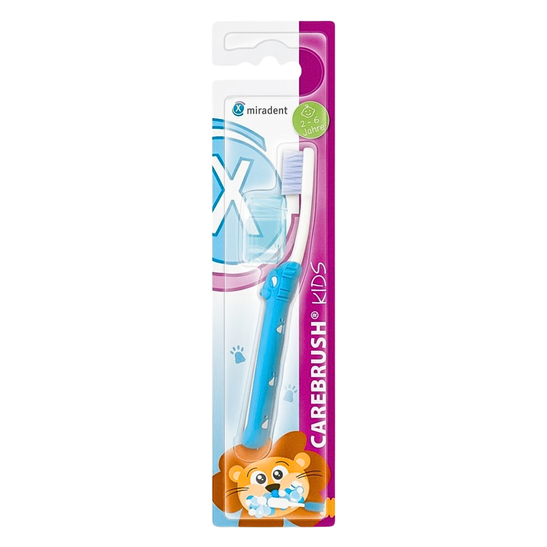 Miradent-Bad-Carebrush-Juniors-Bleu-Ref-630-266 Miradent Brosse A Dents Carebrush Juniors Bleu Refrence 630 266 – Image 1