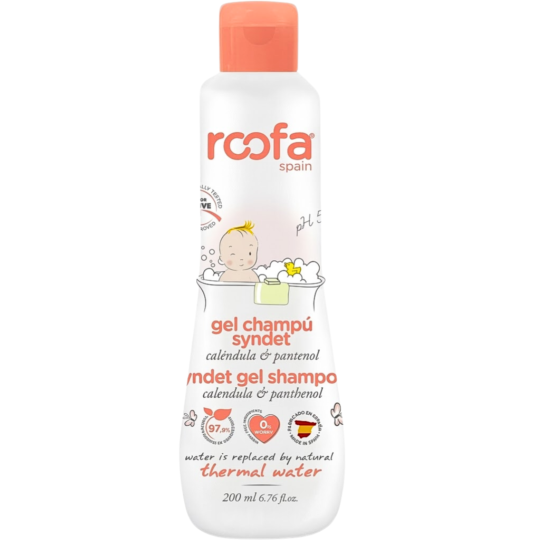 Roofa-Syndet-Gel-Shampoo-200ml Roofa Syndet Gel Shampoing 200ml – Image 1