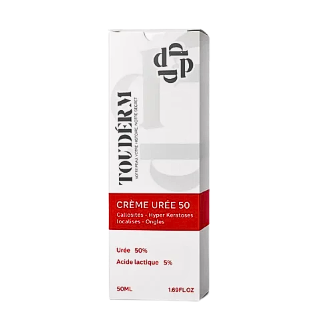 Touderm-Creme-Uree-50-50ml Touderm Creme Uree 50% 50ml – Image 1