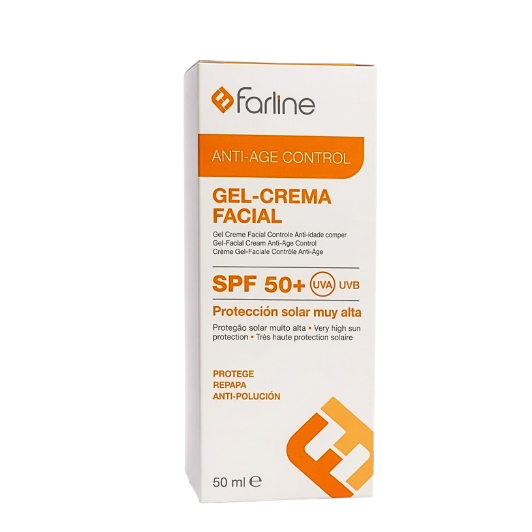Farline-Ecran-solaire-Anti-Age-Invisible-spf50-50ml Farline Ecran Solaire Anti-Age Invisible Spf50+ 50ml – Image 1