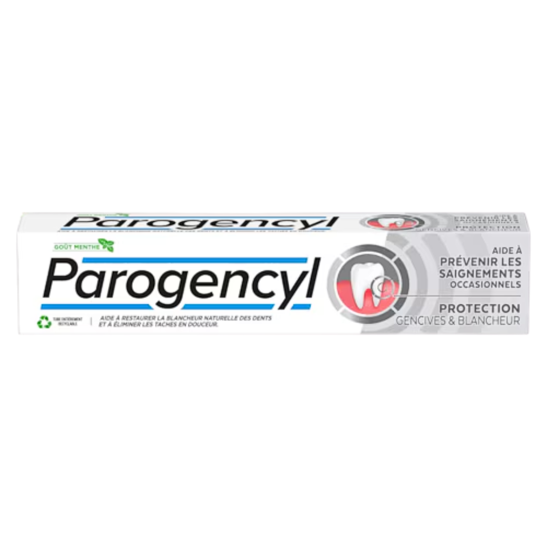 Parogencyl-Dent-Soin-Protection-Gencives-Blancheur-75ml Parogencyl Dentifrice Soin Protection Gencives & Blancheur 75ml – Image 1