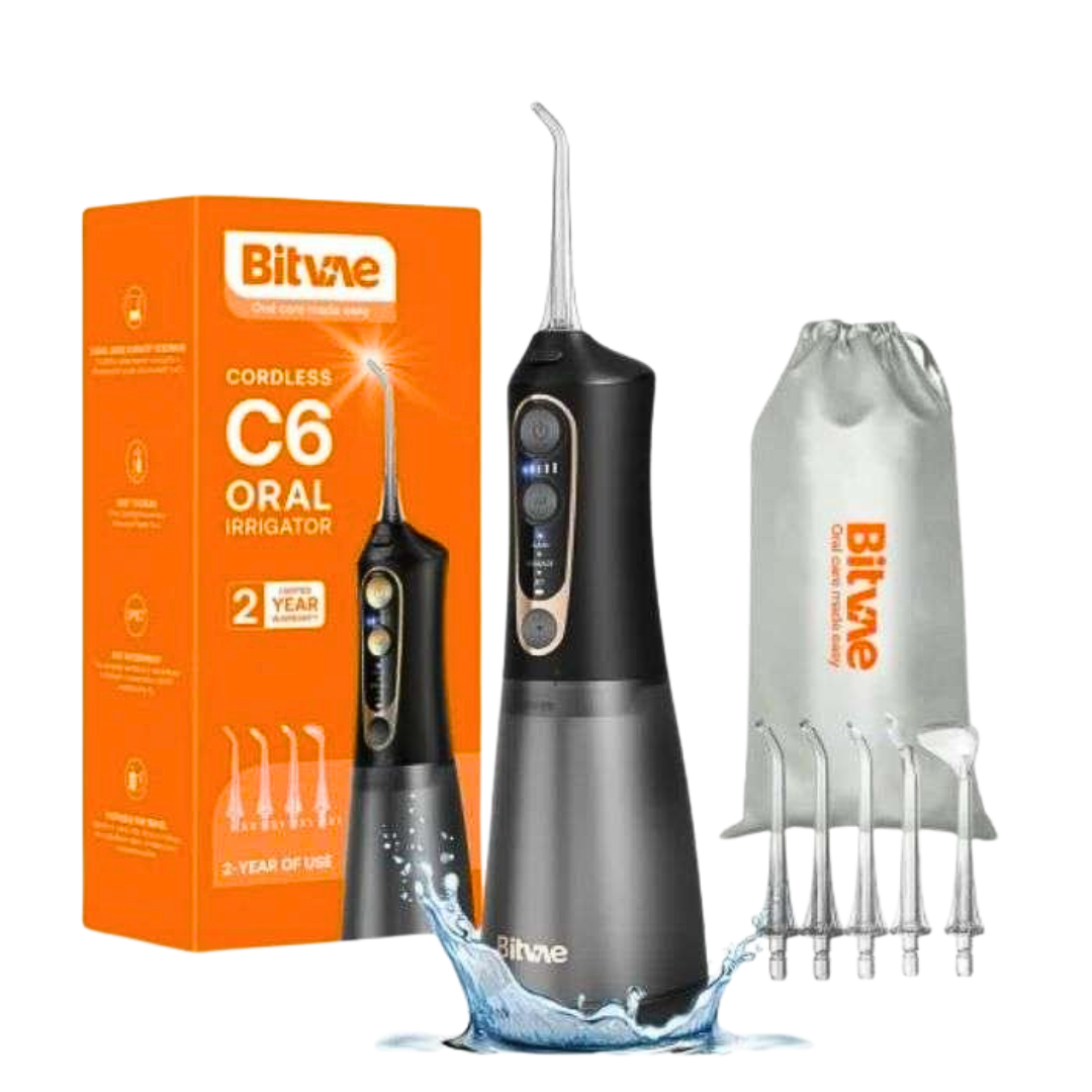 Bitvae-Water-Flosser-Cordless-C6-Oral-Irrigator Bitvae Water Flosser Cordless C6 Oral Irrigator – Image 1