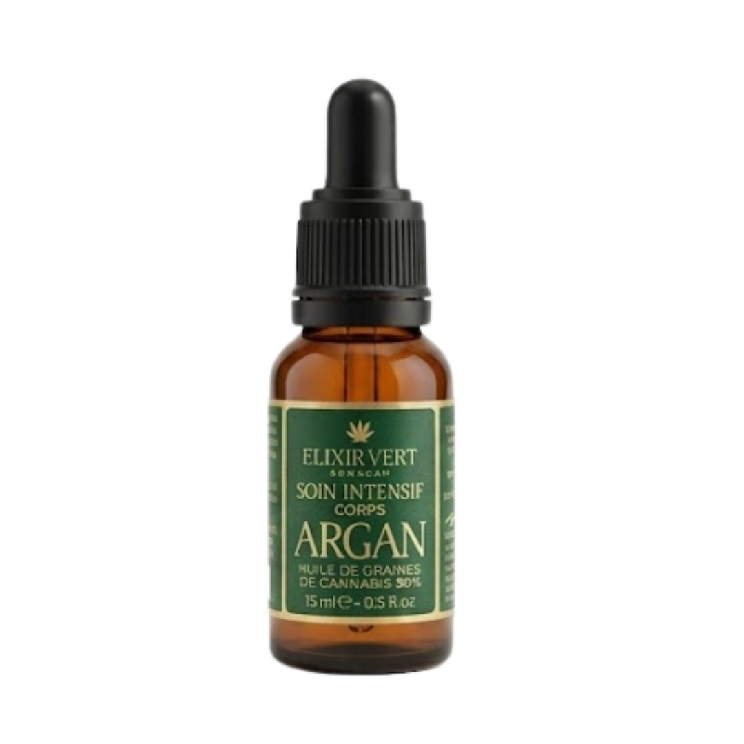 Elixir-Vert-Soin-Intensif-Corps-Argan-15ml Elixir Vert Soin Intensif Corps Argan 15ml – Image 1