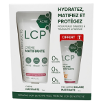 LCP Creme Matifiante 75ml+Ecran Solaire Spf50+ 15ml Pack