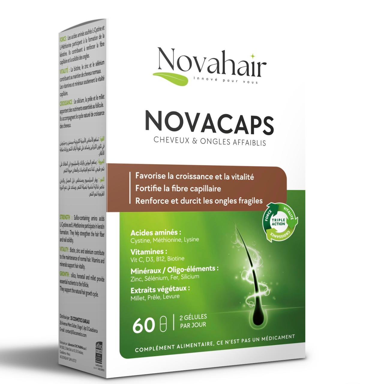 WhatsApp-Image-2026-06-02-at-09.16.27 NOVAHAIR NOVACAPS Cheveux & Ongles affaiblis 60 Gélules – Image 1