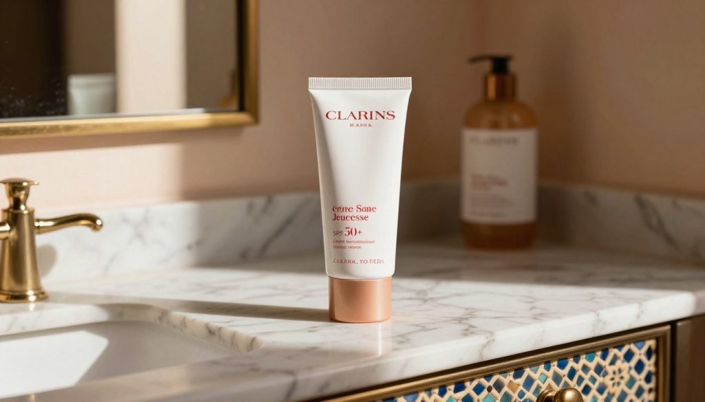 Clarins crème solaire anti-âge visage Maroc