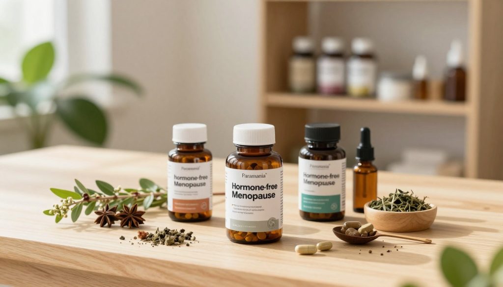 compléments sans hormones ménopause