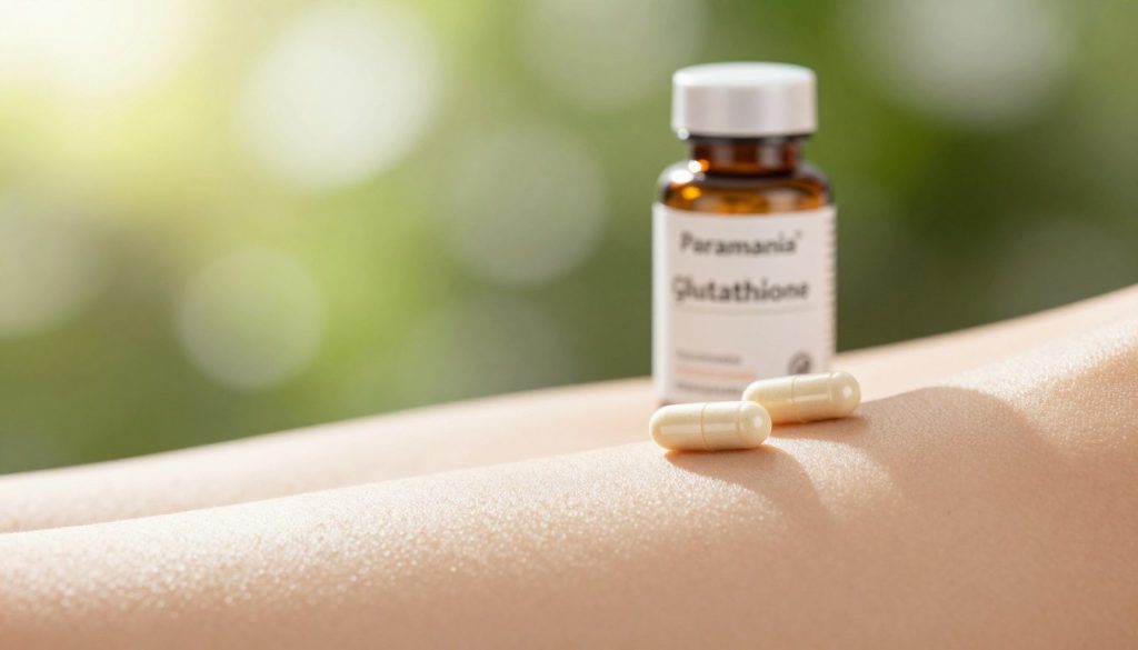 éclat de la peau et bienfaits du glutathion