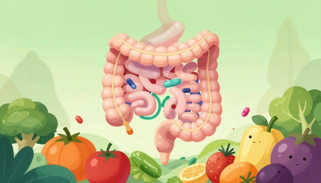 flore intestinale et santé digestive