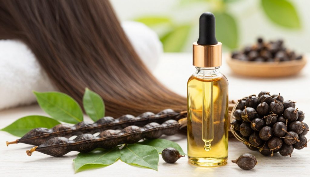 propriétés de l'huile de ricin pour les cheveux