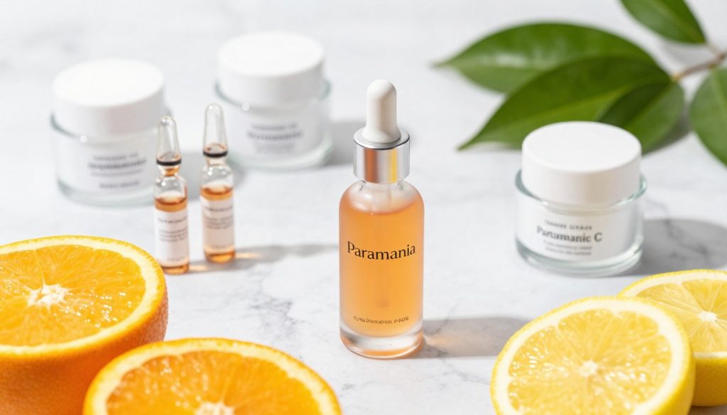 vitamine C et acide hyaluronique pour la peau