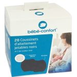 BéBé conf 20coussinets d'allaitement jetables noires+2blanc