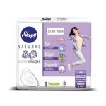 Sleepy Natural Extra Soft Normal 3in1 Pads 8 Pcs