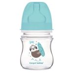 Canpol Babies Biberon anti-colic +0mois 120ml Ref 35/220 bleu