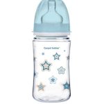 Canpol babies biberon anti-colic +6mois 240ml Ref 35/217 Bleu