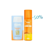 ISDIN Fotoprotector Fusion Water Magic 50ml+Hydro Oil 200ml -50% Pack
