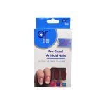 Or Bleu Pre-glued Artificial Nails FC 54 CT-988