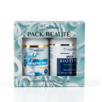 Indoka Collagène Marin 90 Gélules+ Max Biotine 90 comprimés Pack
