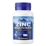 Hydra Plus Zinc Bisglycinate 15mg 60 Gelules