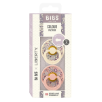 Bibs 2 Sucettes Colour Round Eloise Blush Mix Size 2 +6mois