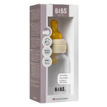 Bibs Baby Bottle Round Latex 150 ml Slow Flow Ivory